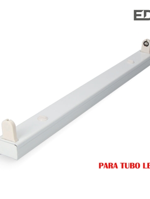 ARMADURA PARA 1 TUBO LED DE 9W (EQ 1x18W) 62cm EDM